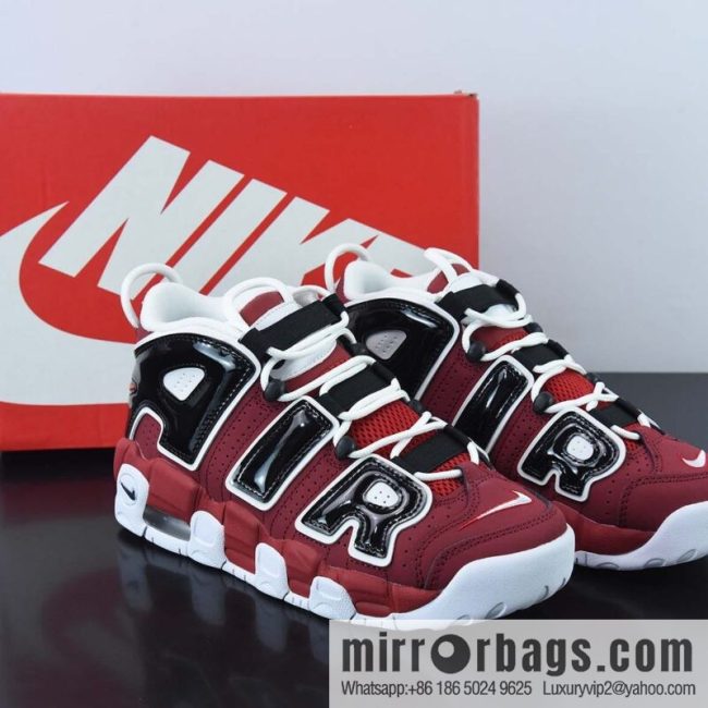 Nike Air More Uptempo \"USA Hoops\" Big Air Pippen Classic High Street Versatile Basketball Shoes Collection, Item Number: 415082-600