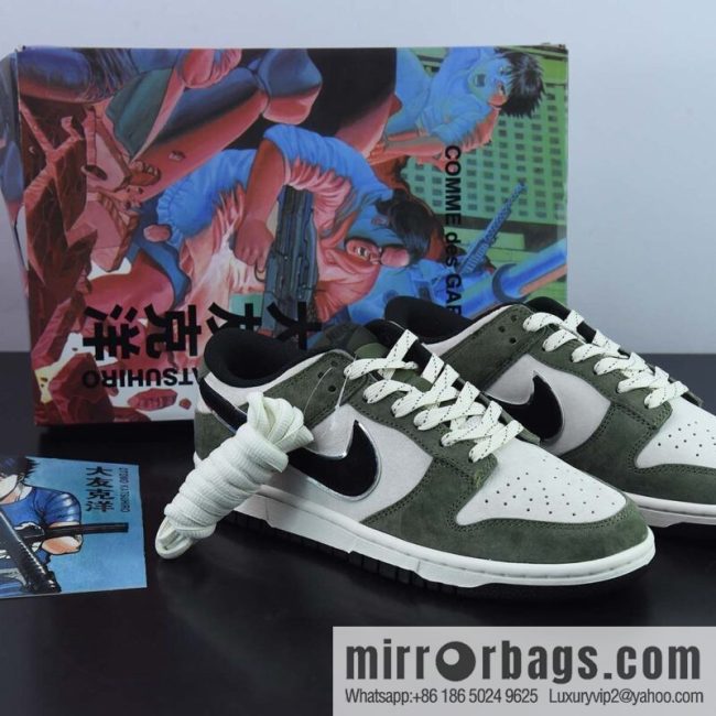 Otomo Katsuhiro x Nk SB Dunk Low \"Steamboy OST\" creative custom joint ride, Otomo Katsuhiro joint SB low-top sports and leisure board shoes, item number: FF0918-015