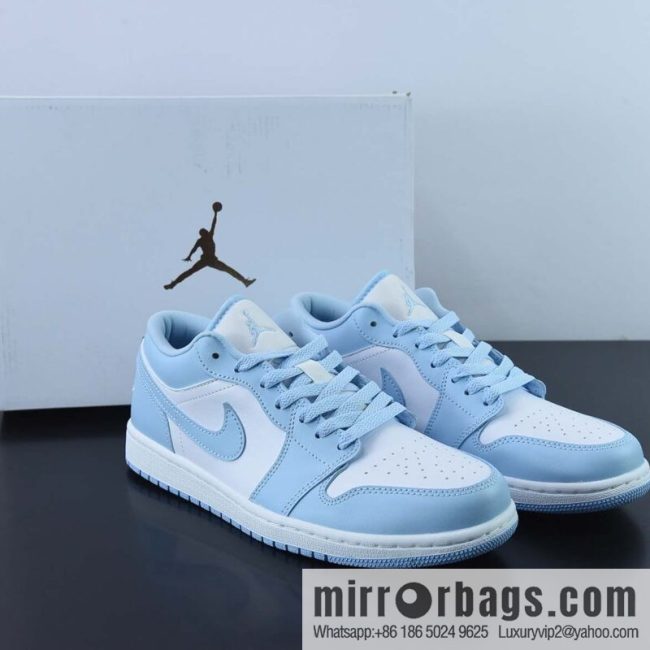 Air Jordan 1 Low \"Aluminum\" AJ1 Joe 1 New North Carolina Blue, item number: DC0774-141