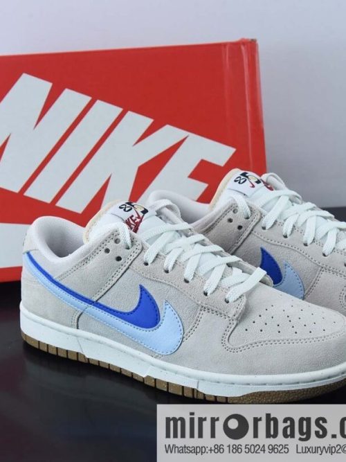 Nk SB Dunk Low \"85\" blue jade double hook SB low-top sports and leisure board shoes item number: DD9457-106