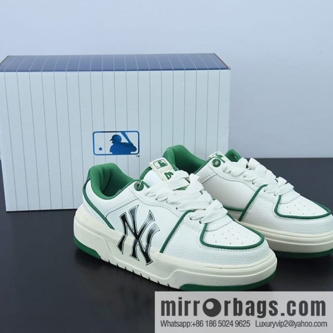 🇰🇷NY American Rugby Yankees Limited 🏈 x MLB Chukky Classic Classic Daddy Lightweight Height Up Platform Versatile Casual Sports Jogging Shoes