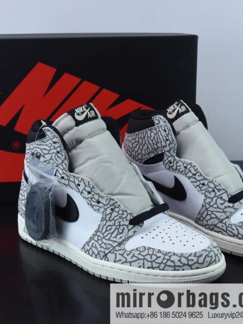 Air Jordan 1 Retro \"Elephant\" elephant burst pattern high-top basketball shoes, official item number: DZ5485 052
