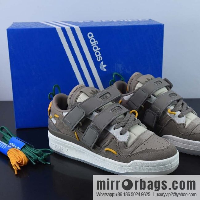 AD Adi, Clover Originals Forum 84 Low Roman series velcro low-top Vintage lace-up versatile casual sports shoes, item number: GV9223