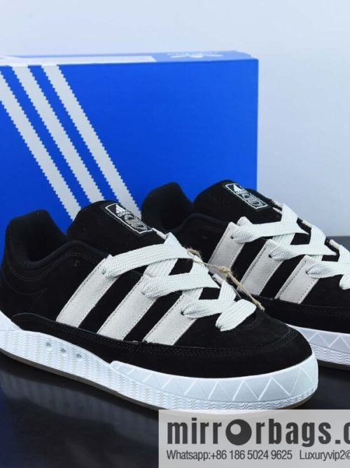 Atmos x Adidas Adimatic Low Matic Series Low Top Vintage Shark Bread Leisure Sports Leisure Skateboard Shoes Item Number: GY5274