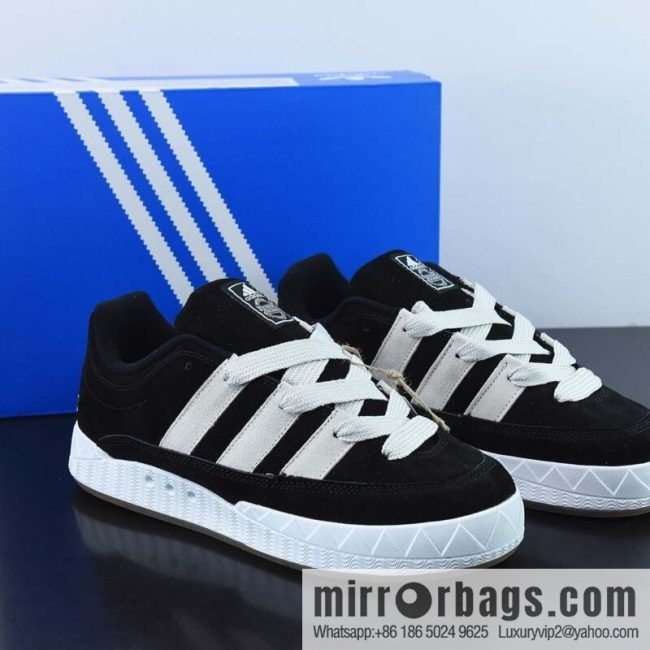 Atmos x Adidas Adimatic Low Matic Series Low Top Vintage Shark Bread Leisure Sports Leisure Skateboard Shoes Item Number: GY5274