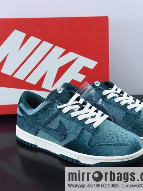 Nk Dunk Low \"Dark Teal Velvet\" Velvet dark green SB low-top casual shoes, item number: DZ5224-300