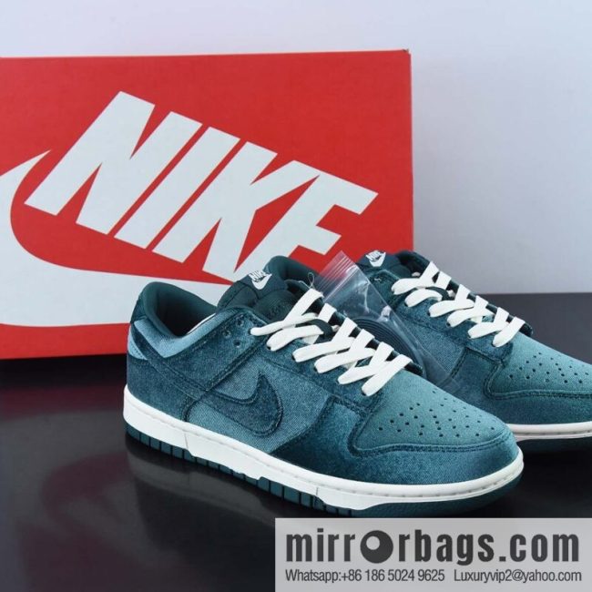 Nk Dunk Low \"Dark Teal Velvet\" Velvet dark green SB low-top casual shoes, item number: DZ5224-300