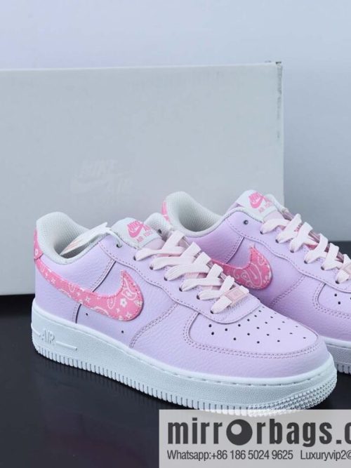 Nike Air Force 1 Low pink cashew flower, haze purple, Air Force No. 1 low-top recreational sports shoes, item number: FD1448-664
