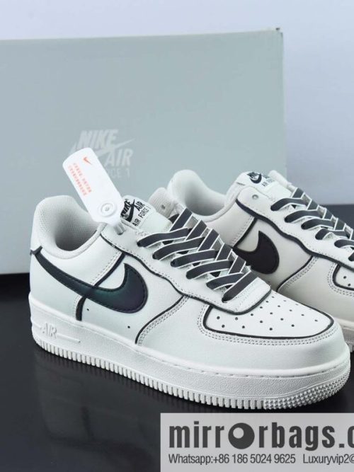 Nike Air Force 1 \'07 Low meter black colorful \"Daredevil\" Air Force One low-top sports and leisure shoes Item number: BQ0086-365