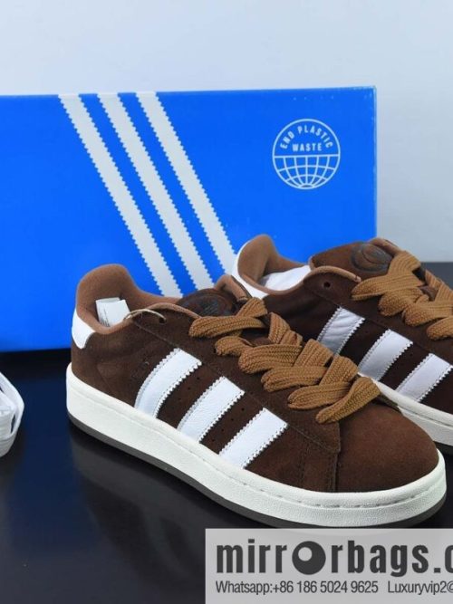 Originals Campus 00s Academy Series Bread Style Classic Vintage Low Top Versatile Casual Sports Board Shoes \"Flip Mocha Brown and White\" GY6433