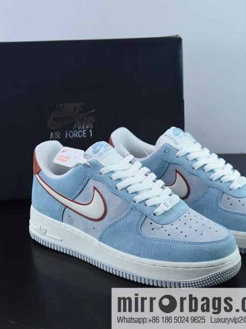 NK Air Force 1 \'07 Low burgundy blue color scheme Air Force No. 1 low-top casual board shoes, item number: LZ6699-521