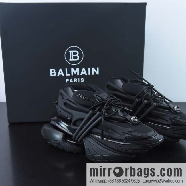 Balenciaga/Balenciaga, Balmain, Unicorn Vintage Daddy Shoes/black