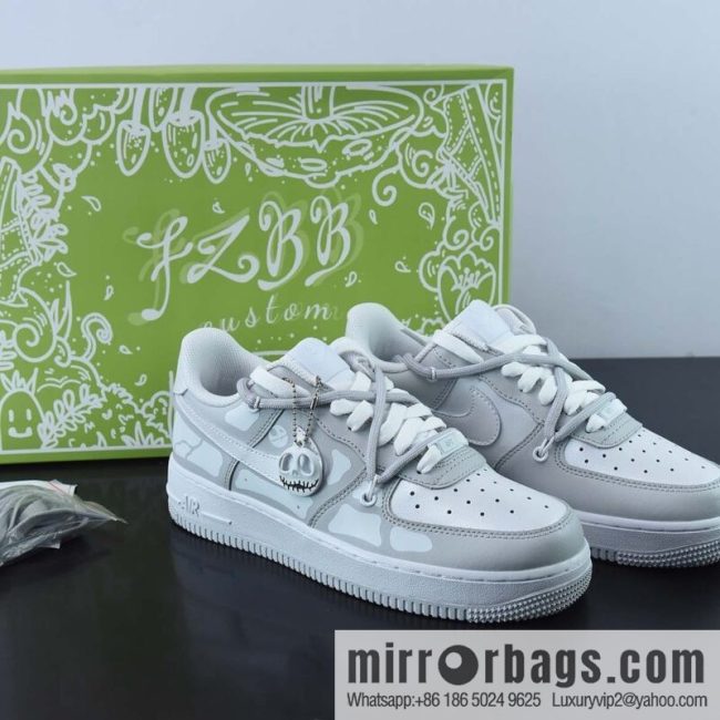 NK Air Force 1 \'07 Low Customized, Air Force No. 1 Low-top Casual Board Shoes, Item Number: DD8959 100