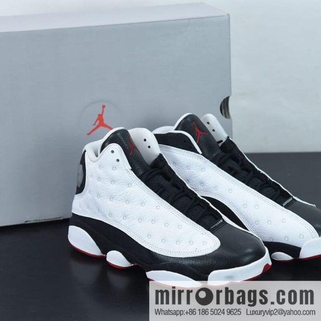 Air Jordan 13 \"He Got Game\" AJ13 Joe 13 replica black and white panda, holographic 3D real cat eye item number: 414571-104