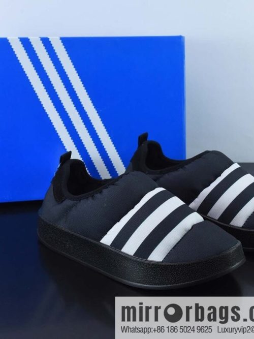 AD Originals Puffylette socks bread shoes Adi 2022 autumn and winter new warm one-pedal board shoes, item number: GY4559