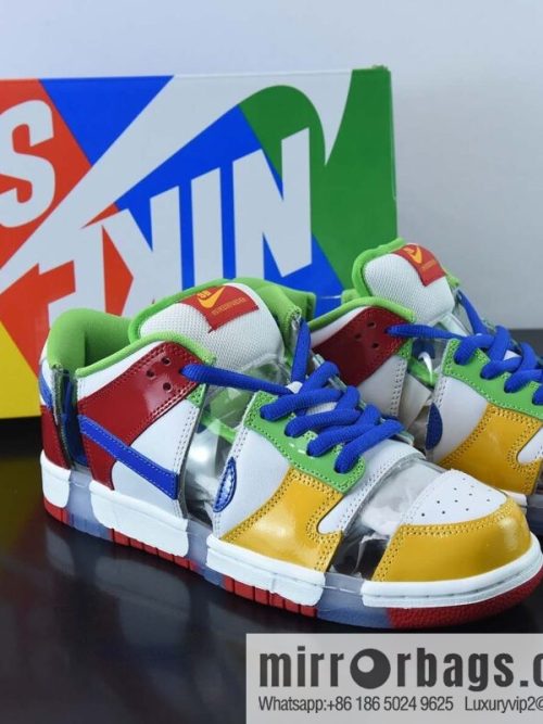 eBay x Nk SB Dunk Low \"Sandy Bodecker\" limited edition SB low-top sports and leisure shoes, item number: FD8777-100