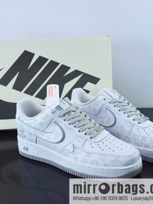 NIke Air Force 1 \'07 Low \"LV Joint - Gray Night Elf\" Air Force One, low help item number: DR9868-200