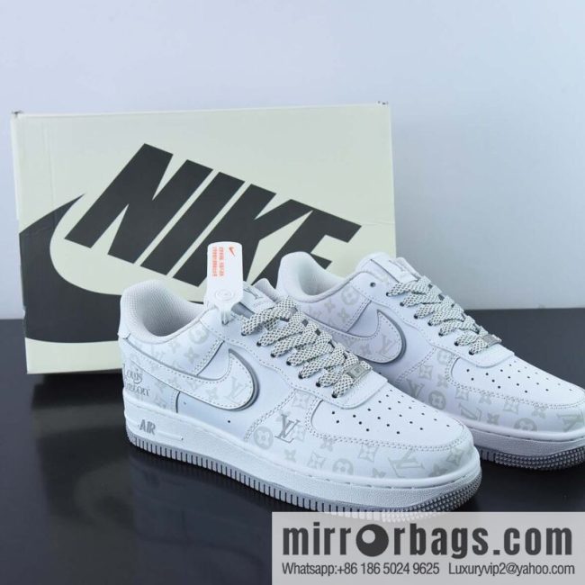 NIke Air Force 1 \'07 Low \"LV Joint - Gray Night Elf\" Air Force One, low help item number: DR9868-200