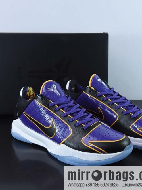 NK ZOOM KOBE 5 Protro \"Lakers\" men\'s sneakers