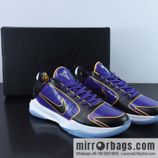 NK ZOOM KOBE 5 Protro \"Lakers\" men\'s sneakers