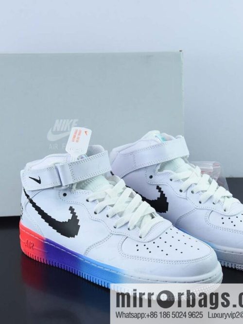Nk Air Force 1 \'07 Mid \"Have A Good Game\" Joint Video Game League of Legends Skin Luminous Zhongbang Casual Board Shoes DC3280-101