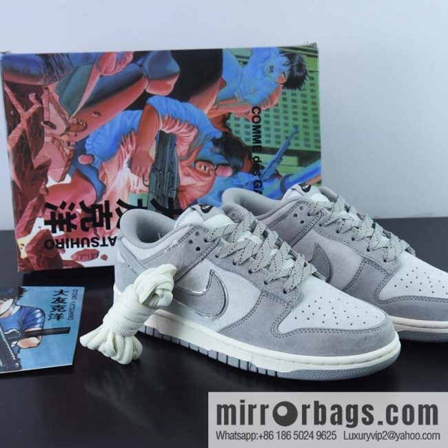 Otomo Katsuhiro x Nike SB Dunk Low \"Steamboy OST\" \"Suede soot beige\" low-top casual shoes DA5563-011