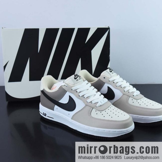 NK Air Force 1 \'07 LXX \"Vachetta Tan\" Air Force One Classic Low Top \"Flipping Milk Tea Yellow Brown White\" JO8969-785