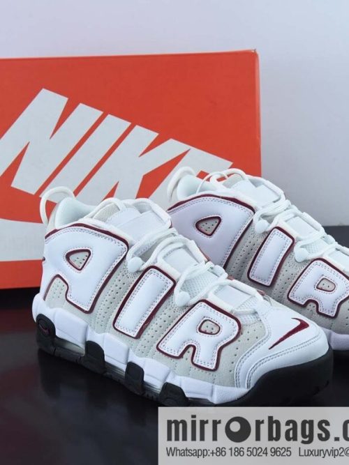 Nk Air More Uptempo 96 QS Pippen Original Series Classic High Street Versatile Leisure Sports Culture Basketball Shoes FB1380-100