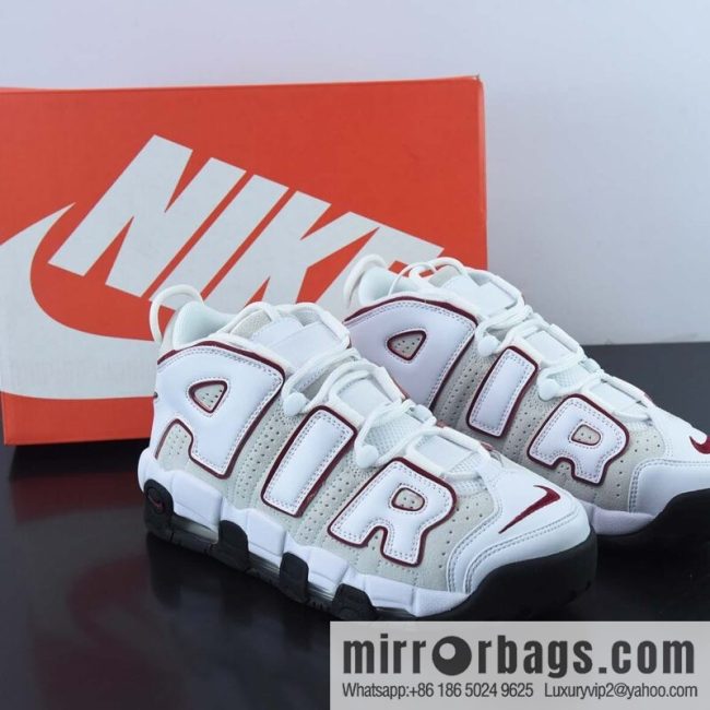 Nk Air More Uptempo 96 QS Pippen Original Series Classic High Street Versatile Leisure Sports Culture Basketball Shoes FB1380-100