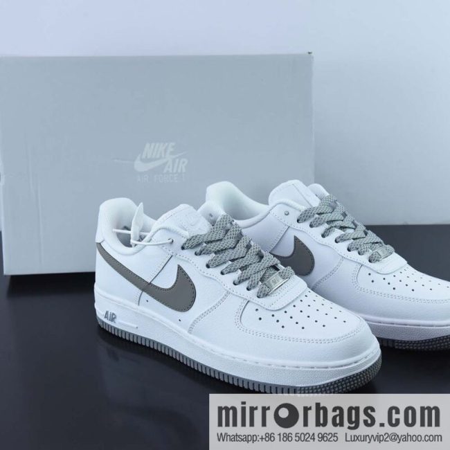 Nike Air Force 1 \'07 Low silver color scheme Air Force No. 1 Marvel low-top casual board shoes, item number: AH0286-111