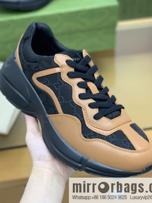 Gucci Gucci G Home High Version Vintage Daddy Shoes Casual sneakers