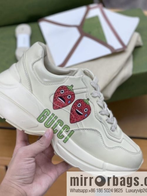 Gucci Gucci [New G Home High Version] Unisex Vintage sneakers