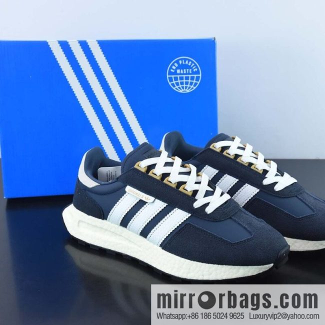 Adidas Retropy E5 item number: GY9920 green, popcorn midsole Vintage sports and leisure running shoes