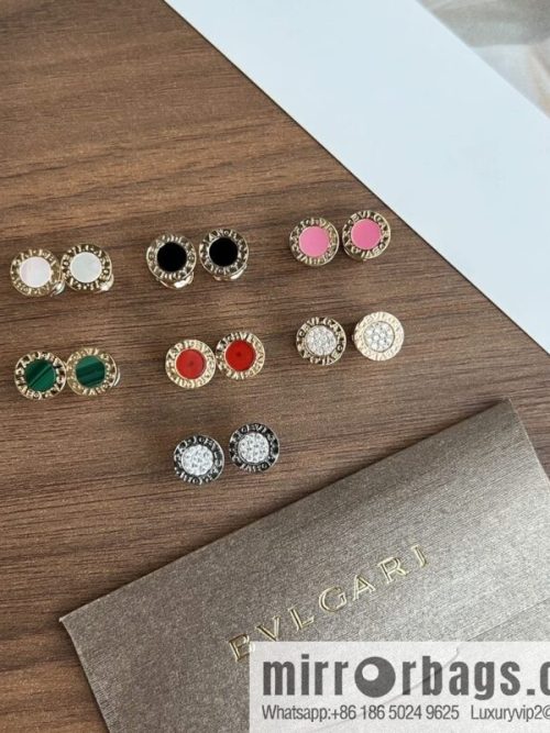 BVLGARI Bulgari round cake earrings