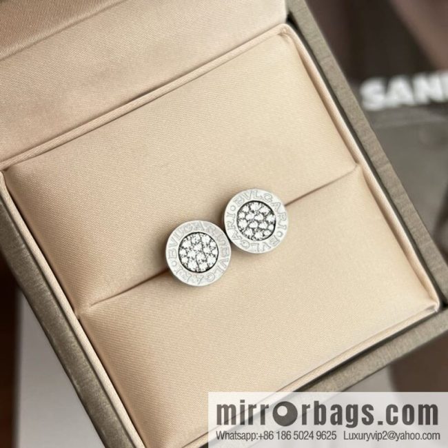 BVLGARI Bulgari round cake earrings - Image 8