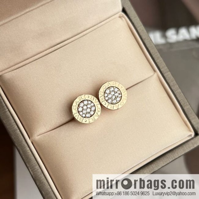 BVLGARI Bulgari round cake earrings - Image 2