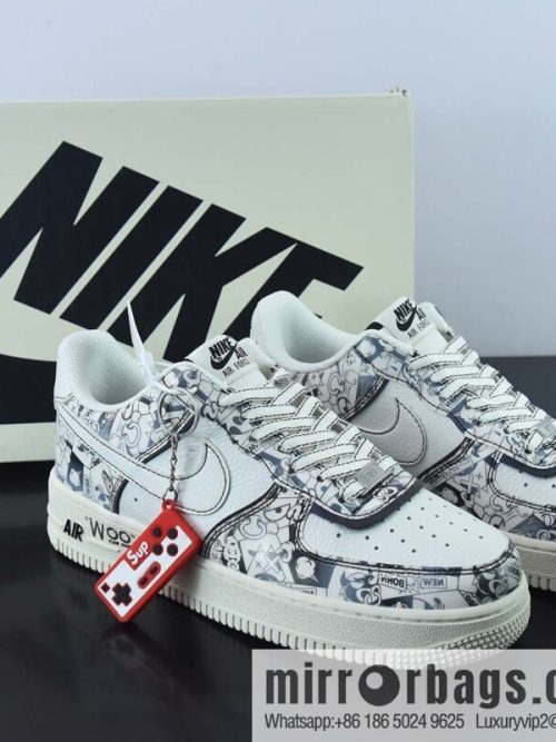 Nike Air Force 1 \'07 Low \"Game Player\" \"Player\" Air Force One low-top sports and leisure shoes, item number: ZG0088-812
