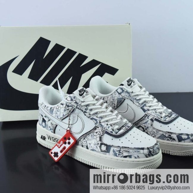 Nike Air Force 1 \'07 Low \"Game Player\" \"Player\" Air Force One low-top sports and leisure shoes, item number: ZG0088-812