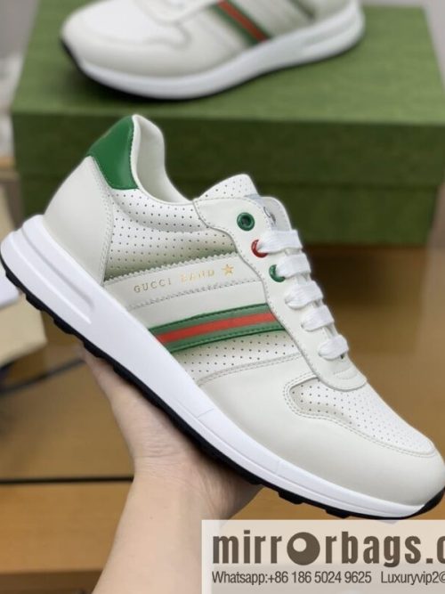 Gucci Gucci rubber outsole non-slip men\'s sports running shoes