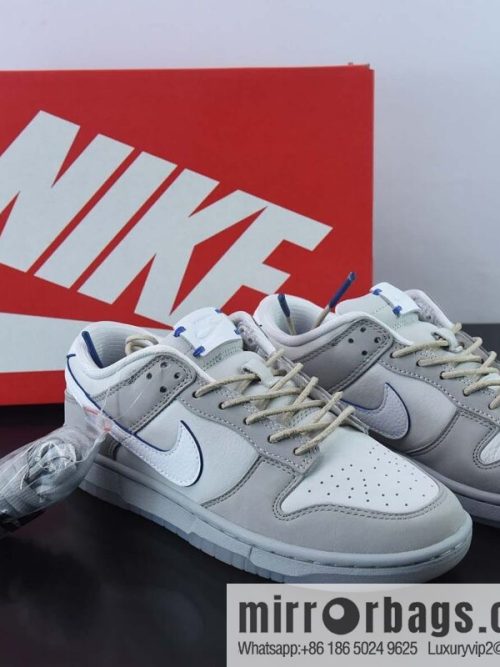 Nk SB Dunk Low \"Grey Leather\" Moon Grey SB low-top sports and leisure board shoes, item number: DX3722-001