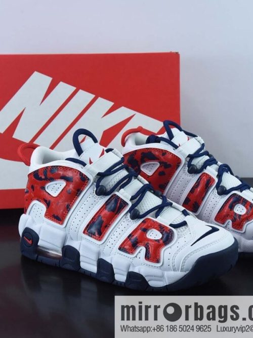 NK Air More Uptempo big AIR leather Vintage basketball shoes, official item number: CZ7885-100