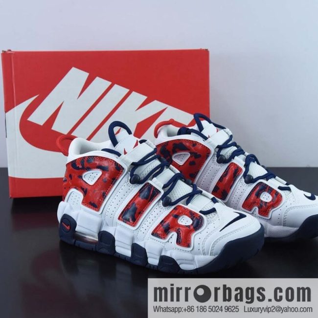 NK Air More Uptempo big AIR leather Vintage basketball shoes, official item number: CZ7885-100