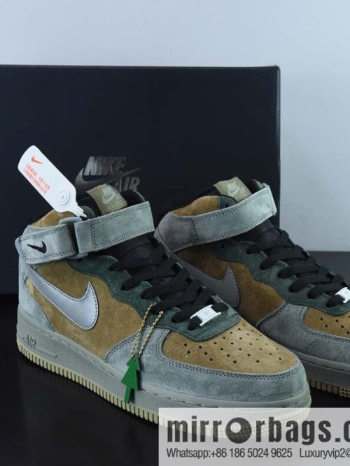 Nike Air Force 1 Low \'07 \"Christmas\" Christmas tree theme color scheme Air Force One Unisex medium top shoes of the same style, item number: CQ5059-118