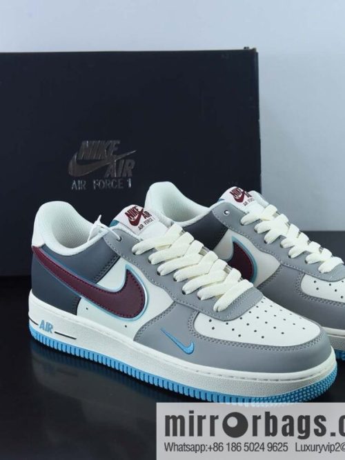 Nike Air Force 1 \'07 Low \"Rouge\" \"Grey Rouge\" Air Force No. 1 low-top sports and leisure shoes, item number: LJ8822-666