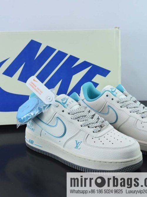 NIke Air Force 1 \'07 Low \"LV Joint - Ice Blue Gypsy\" Low Top Casual Board Shoes, Air Force One Item Number: HX123-004