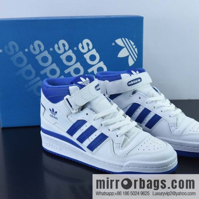 Ad Forum 84 High Blue Thread Popular Items, Classic Vintage High Top Basketball Shoes FY4976