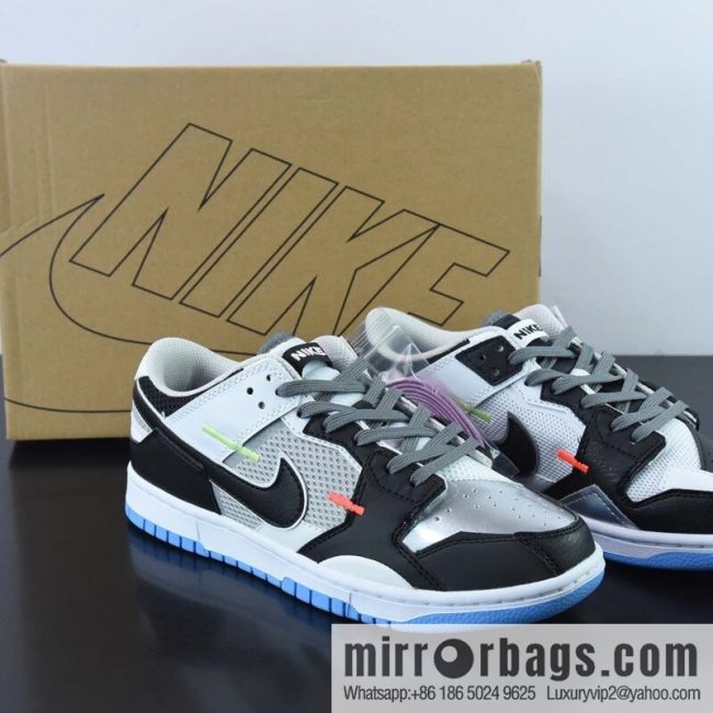 SB Dunk Scrap Low \"Mismatch\" Stitching, Slam Dunk Series Low Top Classic, Item Number: DN5381-001