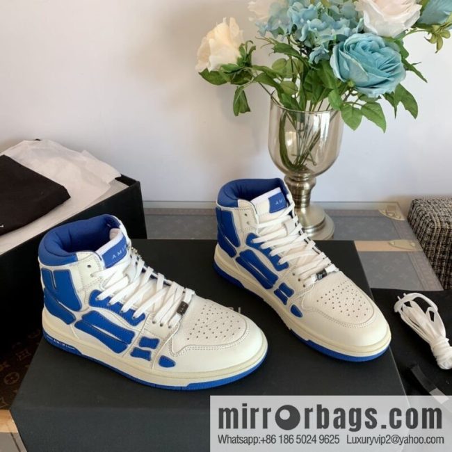 Handmade Unisex His & Hers high top bone shoes with double leather fit