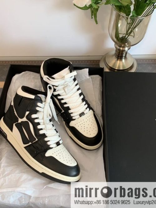 Handmade Unisex His & Hers high top bone shoes with double leather fit