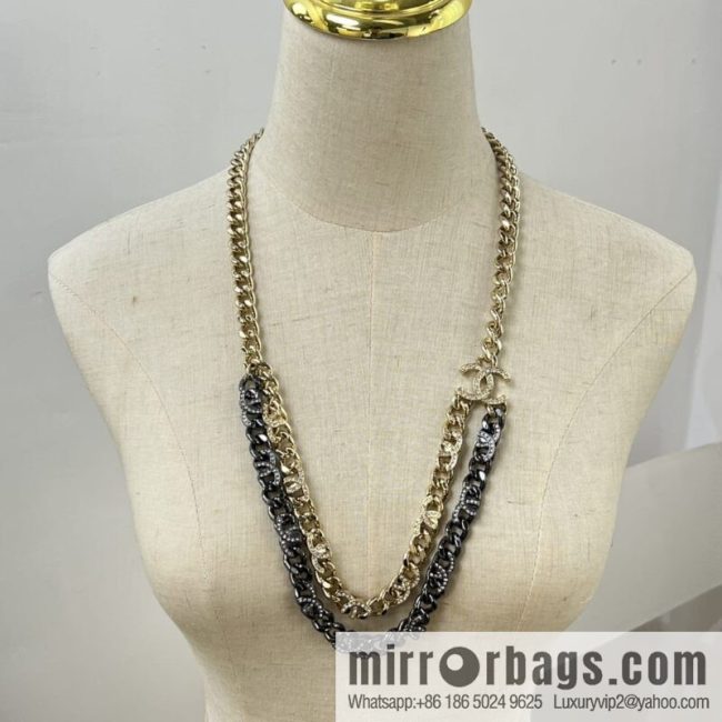 New ☑️ CHANEL Chanel double c waist belt necklace